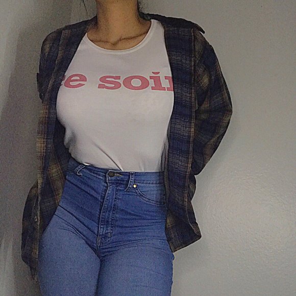 Claybrooke Tops - Plaid Button Down